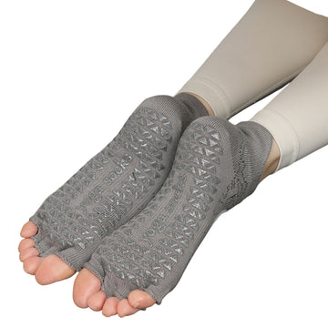 Half Toe Low Rise Grip Socks