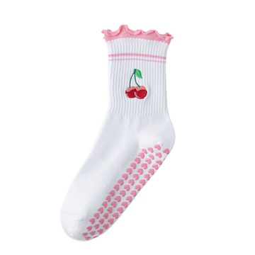 Round Toe Grip Sock