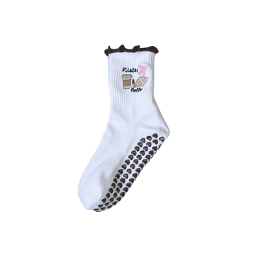 Round Toe Grip Sock