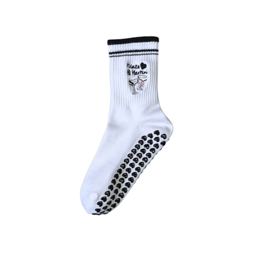 Round Toe Grip Sock